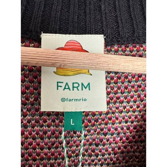 FARM RIO Crazy Mix Multicolor Patterned Cardigan - Picture 5 of 16